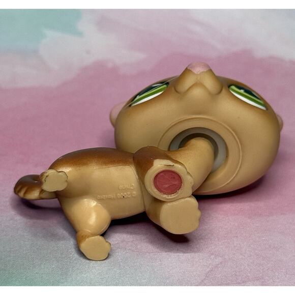 LPS Littlest Pet Shop Lot of 2- #209 Brown Tan Ferret and #334 Red Brown Ferret - Picture 6 of 13